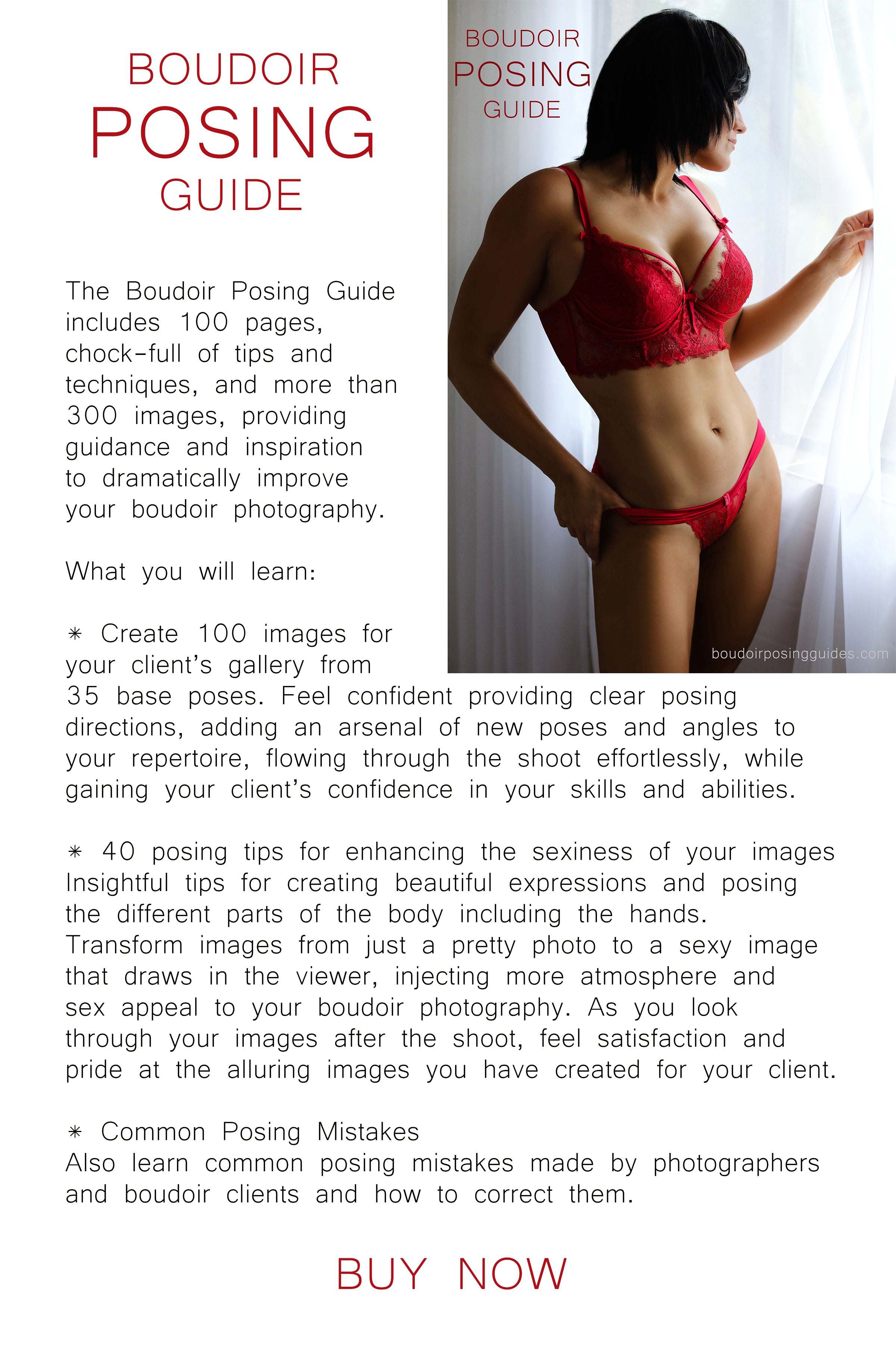 Beauty and Boudoir Online Course for Photographers